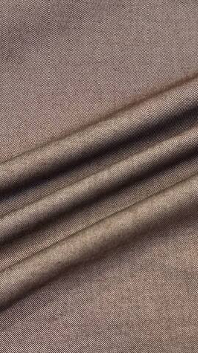 Шерсть с хлопком шоколадная