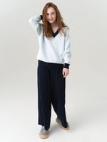 Джемпер для девочки AT954 небесно-голубой