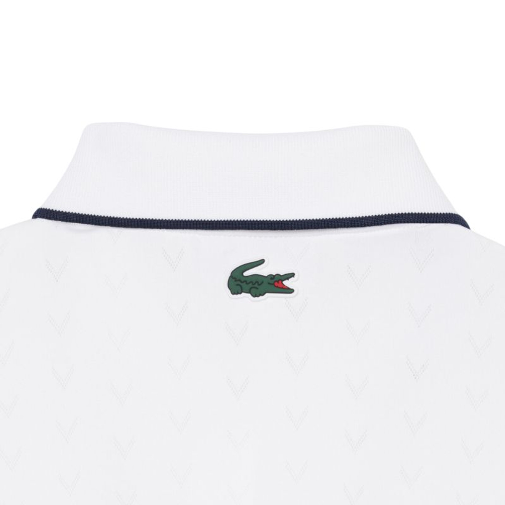 Женское теннисное поло Lacoste Tennis Heritage Ultra Dry Stretch Shirt - white