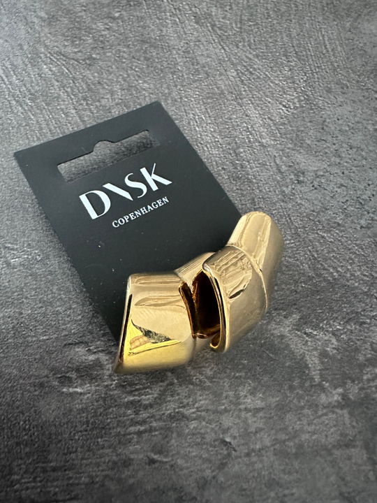 Серьги Dansk Copenhagen, Courage Waterproof, с зеркальным эффектом, DNSK26.1-3W2601010 (золотистый)