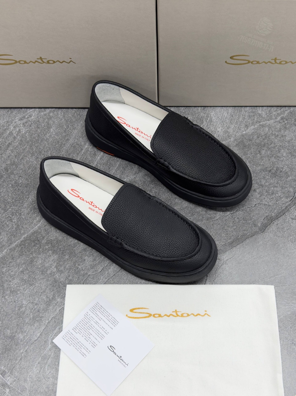 Лоферы Santoni