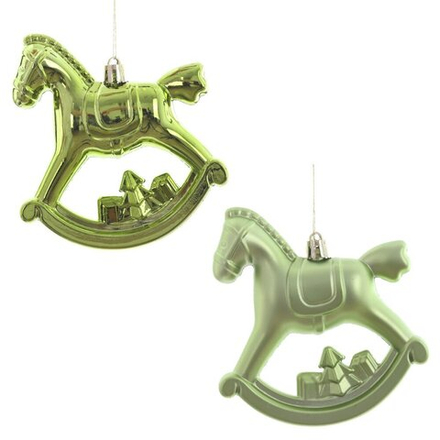 GAEM Набор из 2шт, Украшение новогоднее "Лошадка", L11 W5 H10 см
