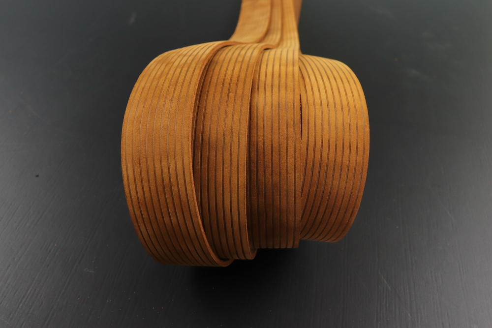 Ременная заготовка Коньяк + Плита Вельвет