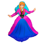 Шар Фольгированный Принцесса Алина (Розовый)