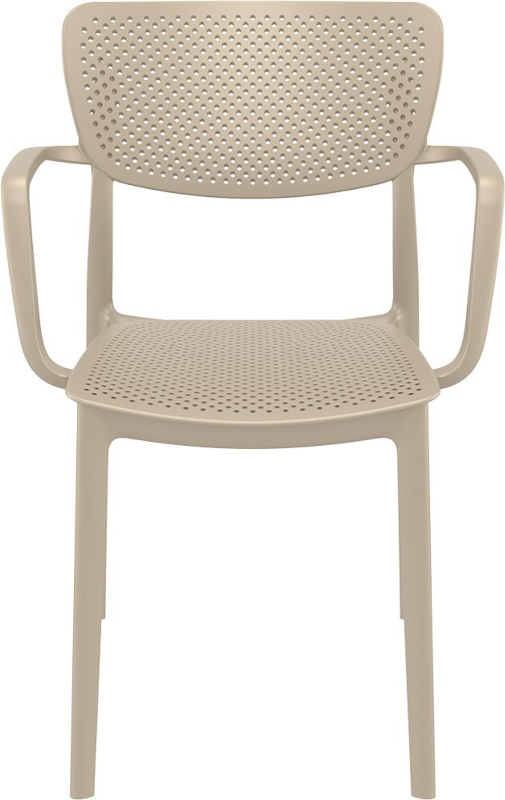 Кресло пластиковое Siesta Contract Loft, бежевый