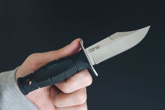 Нож Cold Steel 39LSAB Mini Leatherneck Clip Point