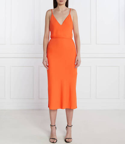 Платье Calvin Klein - оранжевый(K20K206776)