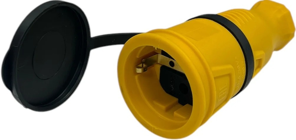 Удлинитель силовой iTOK i-CONNECT-COLOR-SUR-KG-325-1-44-30-YELLOW