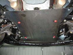 Защита картера и КПП Sheriff для Cadillac STS I 2004-2011 арт.04.0886