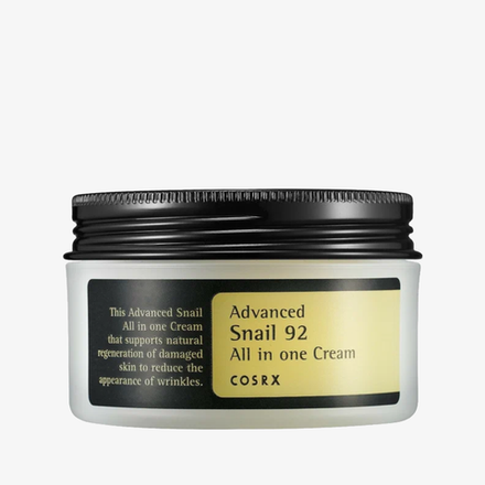 COSRX Крем для лица высокоактивный с муцином улитки Advanced Snail 92 All In One Cream (100гр)