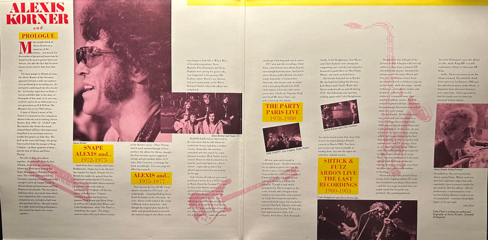 Alexis Korner - Alexis Korner And... 1972 - 1983 2LP (Англия 1988г.)