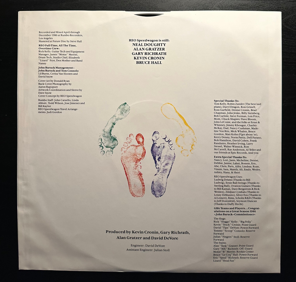 REO Speedwagon - Life As We Know It (Голландия 1987г.)