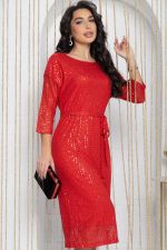 Платье Просто сияй (красное) П11808 LT Collection