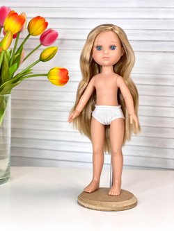 Кукла BERJUAN виниловая 35см Ева без одежды (2833)
