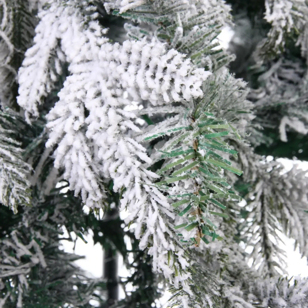 Ёлка «Сибирская вьюга» 180 см, ПВХ, резина (650 веток)