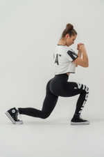 ЛЕГИНСЫ HIGH WAISTED GYM LEGGINGS GLUTE CHECK 613 ЧЕРНЫЕ