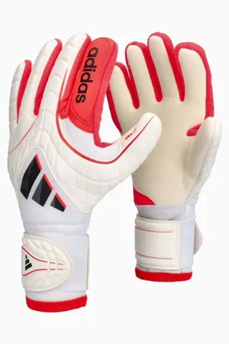 Вратарские перчатки adidas Copa Pro Fingersave - белый