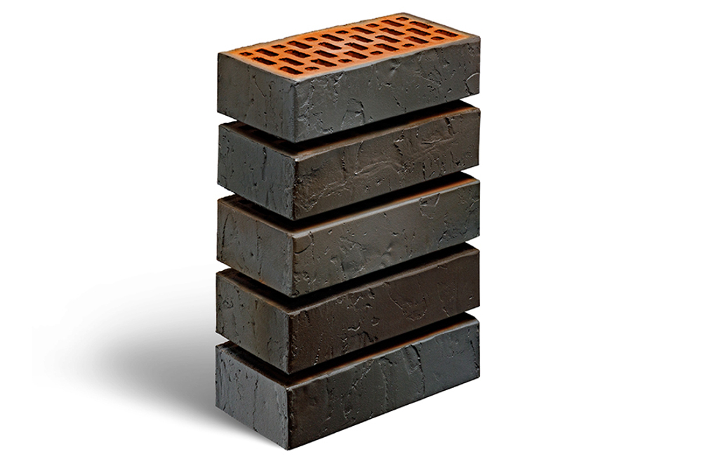 Кирпич керамический Флеш Графит Сахара