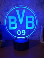 3Д-светильник "Боруссия-Дортмунд" (Borussia Dortmund )