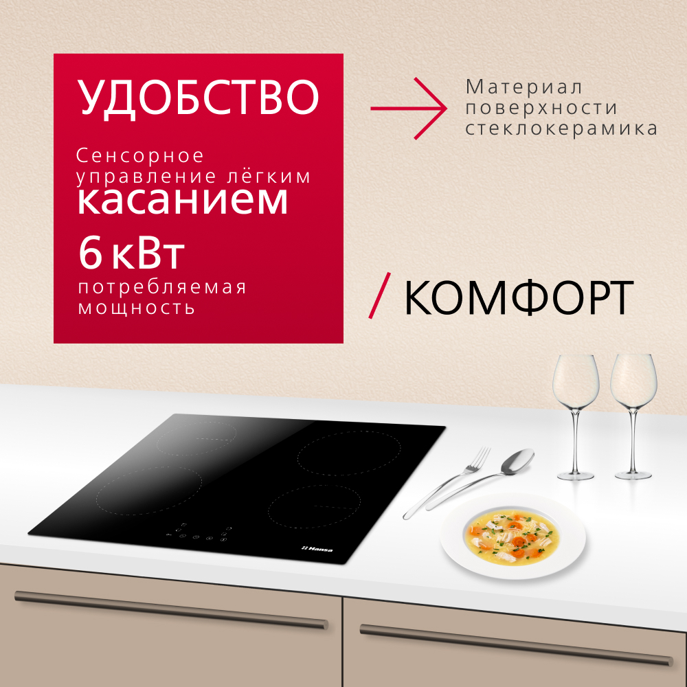 Электрическая панель Hansa BHC633009