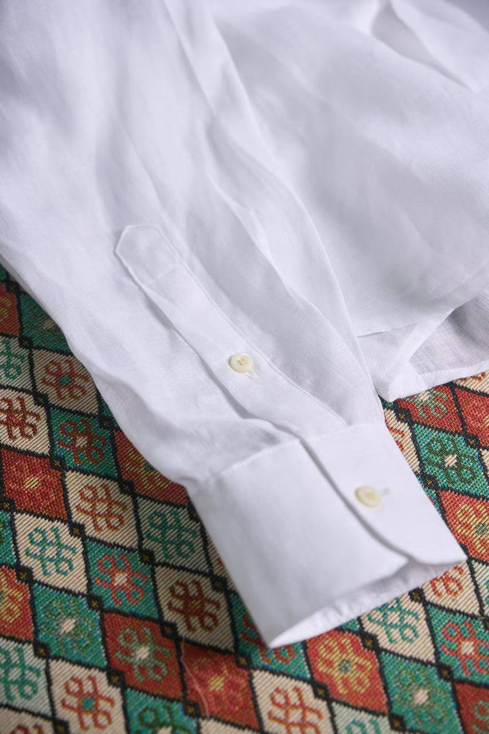 Льняная рубашка Brunello Cucinelli