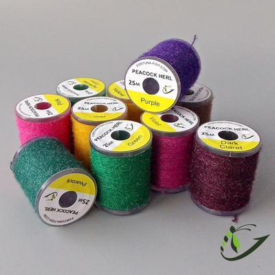 Fortuna-Fish Микросинель Peacock Herl Thread (25 м)