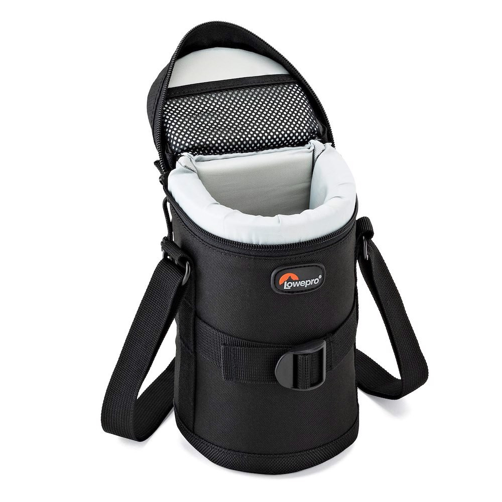 Сумка Lowepro Lens Case 9 x 16 cm для объектива с ремешком черная