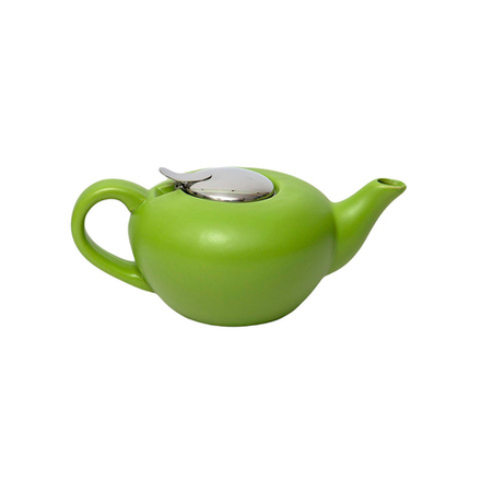 Чайник заварочный Elrington Феличита, с фильтром, керамический, 1 л, матовый зеленый