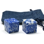 Камни для охлаждения напитков 2 кубика из лазурита 20*20мм