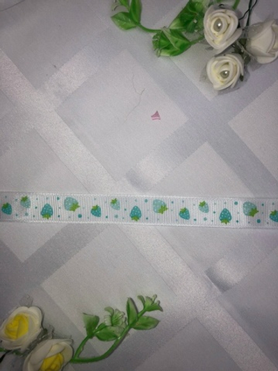 Лента репсовая "Клубничка"