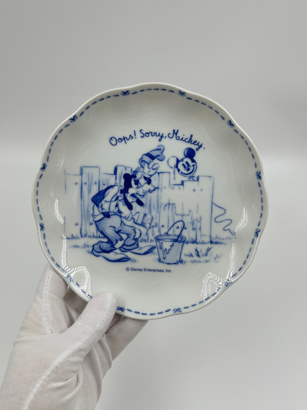 Тарелка Гуфи и Микки Маус Disney by Sango