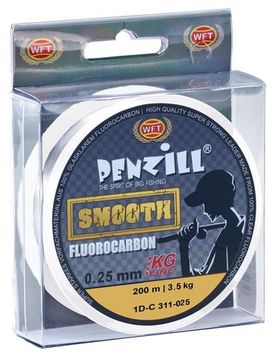 Леска монофильная WFT Penzill FLUOROCARBON Smooth 200 м, 0,25 мм