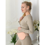 7044139 Бандаж-пояс универсальный, размер 100-104, цвет бежевый