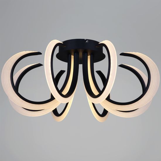 74390-0.3-08S black светильник потолочный