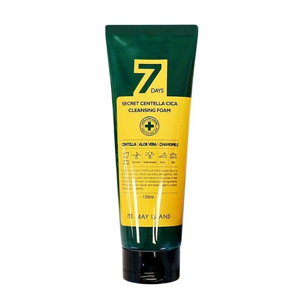 May Island 7 Days Secret Centella Cica Cleansing Foam успокаивающая пенка с центеллой азиатской