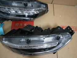 Оригинальная светодиодная фара (LED) на Honda Civic 10