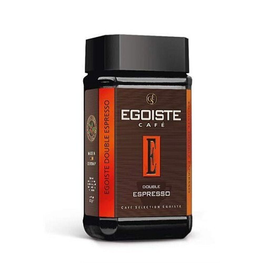 Egoiste Double Espresso, растворимый, 100 гр.
