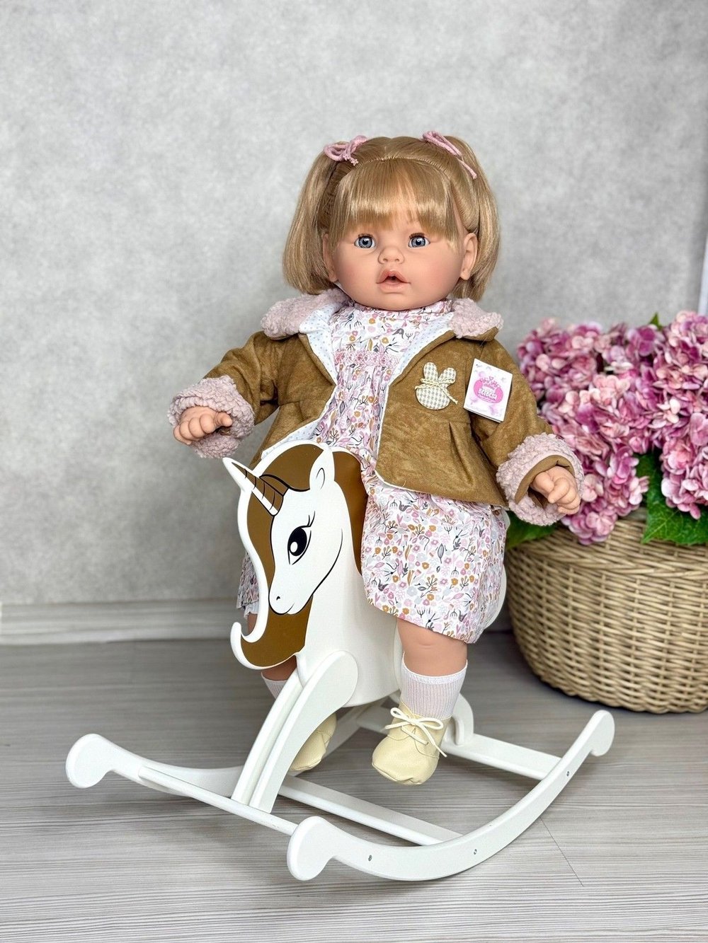 Кукла Berbesa мягконабивная 62см Dulzona (8070S)