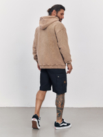 Худи garment dyed (бежевый)