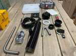 24V - 5 / Автономный отопитель салона Лунфей LFBros Air heater E5.0 24 v / с пультом ДУ и таймером