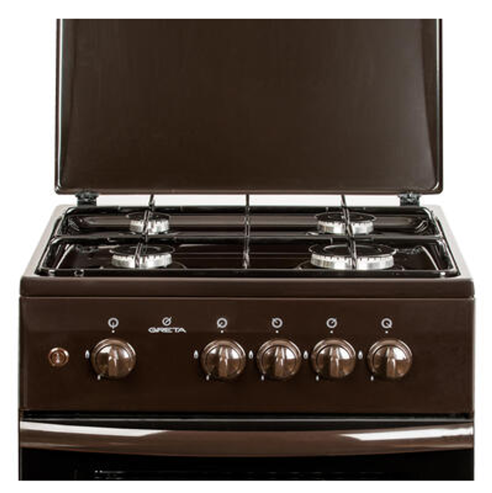 Плита газовая GRETA 06 коричневая