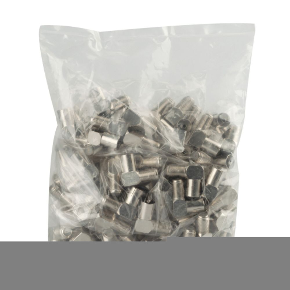 Переходник ЭРА R-A03 гнездо F-гнездо TV угловой