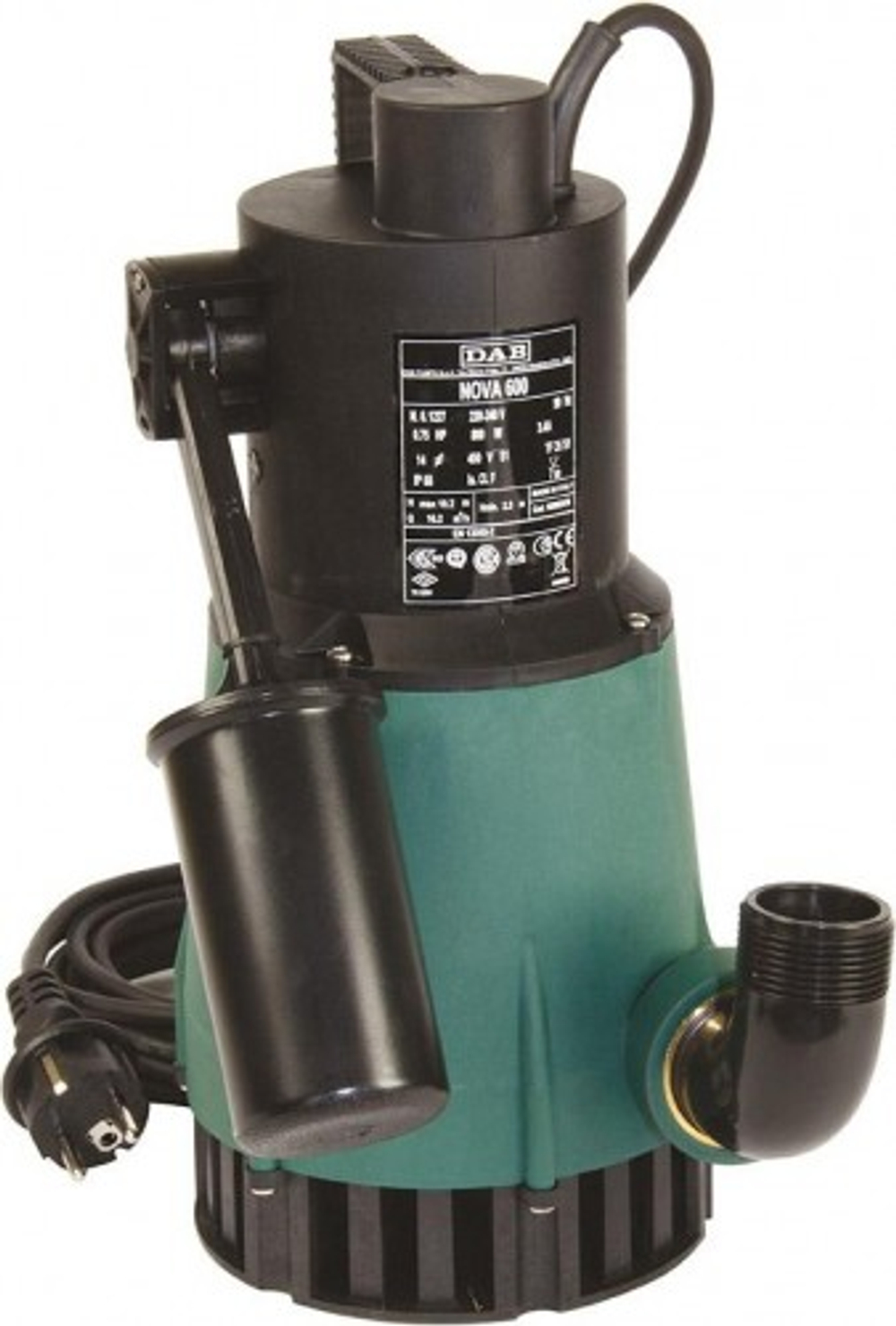 Насос дренажный DAB NOVA 600 MA 60175100H