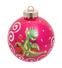 Элита НФШ-1468/2 Ел.украшение Шар «Дракон» 85 мм