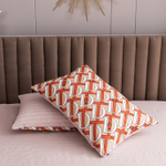 КПБ Люкс Сатин 100% хлопок на резинке AR304, 2 спальный, наволочки 50-70 2 шт, простынь 160*200*25