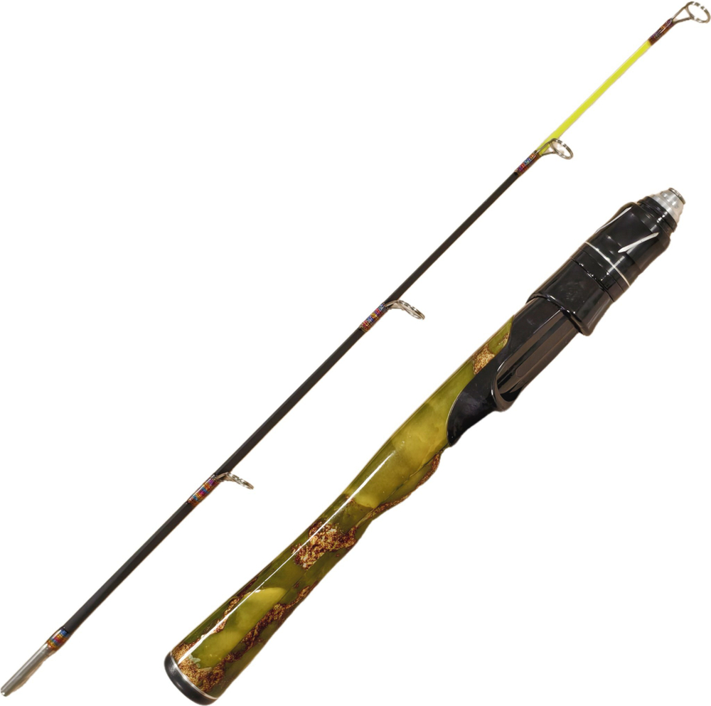 Удочка зимняя Wei Yang зеленая тест 7-28гр. 60 см.