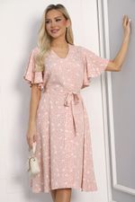 Платье Цветочный сад НЬЮ (розовое) П13709-25М LT Collection