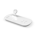 Беспроводная зарядная станция 3 в 1: iPhone, Apple Watch, Airpods 18Вт, белый
