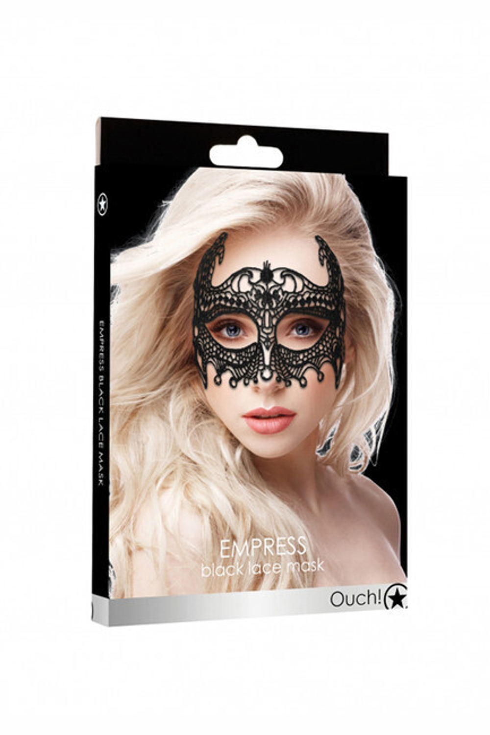 Кружевная маска ручной работы на глаза Empress Black Lace Mask (Цвет: черный)