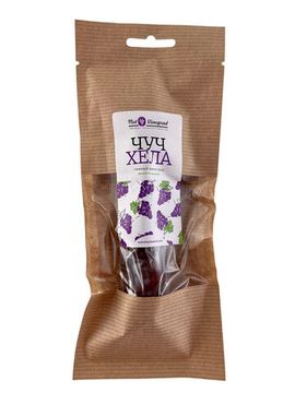 Чурчхела с грецким орехом, 1 шт в упаковке Тёмный Виноград  60 г